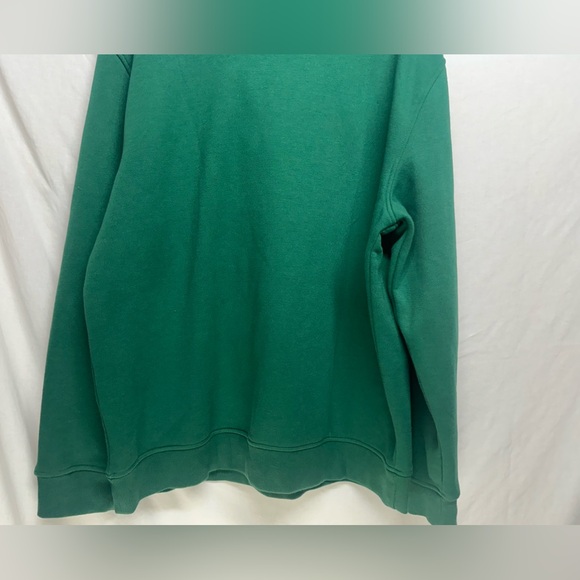 IZOD Men’s Advantage‎ Performance Stretch Green & Navy Quarter Zip Sweater XL - Picture 9 of 9